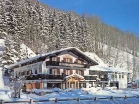Unser Haus im Winter